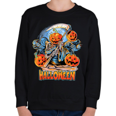 PRINTFASHION Halloween - Gyerek pulóver - Fekete
