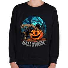 PRINTFASHION halloween - Gyerek pulóver - Fekete