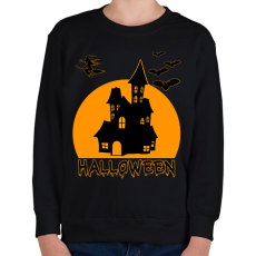 PRINTFASHION halloween - Gyerek pulóver - Fekete