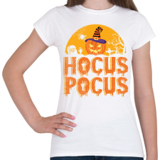 PRINTFASHION Halloween hocus pocus - Női póló - Fehér női póló