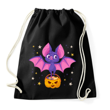 PRINTFASHION Halloween-i denevér - Sportzsák, Tornazsák - Fekete tornazsák