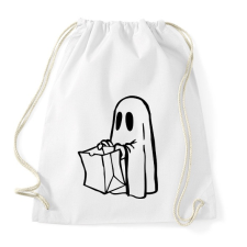 PRINTFASHION Halloween-i szellem - Sportzsák, Tornazsák - Fehér tornazsák