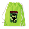 PRINTFASHION Halloween királynő - Sportzsák, Tornazsák - Limezöld