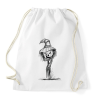 PRINTFASHION Halloween madárijesztő - Sportzsák, Tornazsák - Fehér