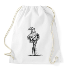 PRINTFASHION Halloween madárijesztő - Sportzsák, Tornazsák - Fehér tornazsák