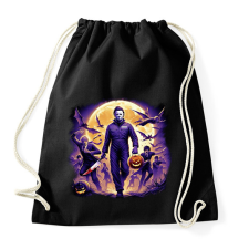 PRINTFASHION Halloween Michael Myers - Sportzsák, Tornazsák - Fekete tornazsák