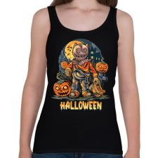 PRINTFASHION Halloween - Női atléta - Fekete női trikó