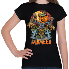PRINTFASHION Halloween - Női póló - Fekete női póló