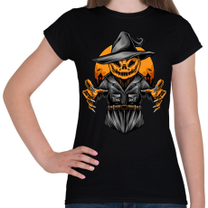 PRINTFASHION halloween - Női póló - Fekete