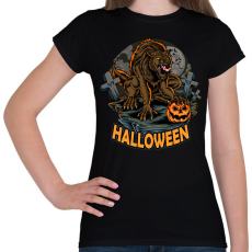 PRINTFASHION halloween - Női póló - Fekete
