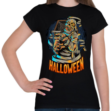 PRINTFASHION halloween - Női póló - Fekete