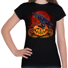PRINTFASHION halloween - Női póló - Fekete női póló