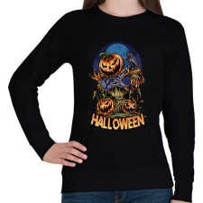 PRINTFASHION halloween - Női pulóver - Fekete női pulóver, kardigán
