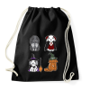 PRINTFASHION halloween nyuszik - Sportzsák, Tornazsák - Fekete