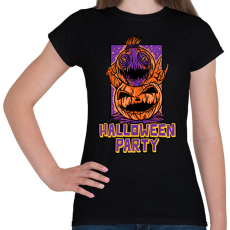 PRINTFASHION HALLOWEEN PARTY - Női póló - Fekete