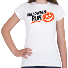 PRINTFASHION HALLOWEEN RUN - Női póló - Fehér női póló