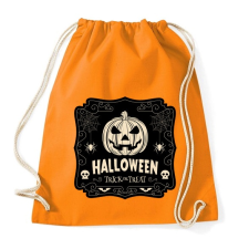 PRINTFASHION Halloween - Sportzsák, Tornazsák - Narancssárga tornazsák
