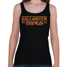 PRINTFASHION Halloween Things - Női atléta - Fekete