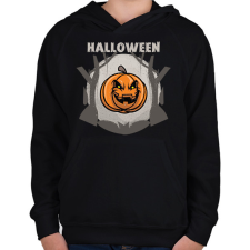 PRINTFASHION HALLOWEEN TÖK 2 - Gyerek kapucnis pulóver - Fekete gyerek pulóver, kardigán