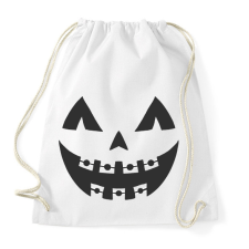 PRINTFASHION Halloween tök fej - Sportzsák, Tornazsák - Fehér tornazsák
