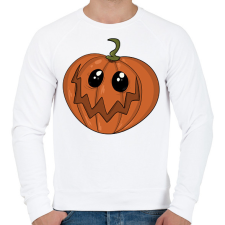 PRINTFASHION Halloween tök - Férfi pulóver - Fehér férfi pulóver, kardigán