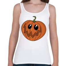 PRINTFASHION Halloween tök - Női atléta - Fehér