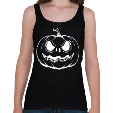 PRINTFASHION Halloween tök - Női atléta - Fekete