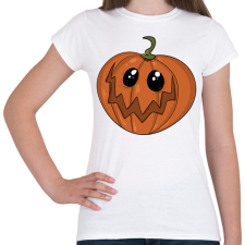 PRINTFASHION Halloween tök - Női póló - Fehér női póló