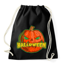 PRINTFASHION Halloween tök - Sportzsák, Tornazsák - Fekete tornazsák