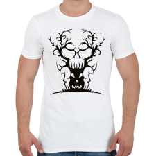 PRINTFASHION Halloween tree - Férfi póló - Fehér férfi póló
