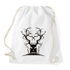 PRINTFASHION Halloween tree - Sportzsák, Tornazsák - Fehér