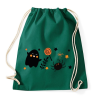 PRINTFASHION Halloweeni szellem - Sportzsák, Tornazsák - Sötétzöld