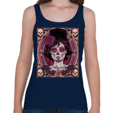 PRINTFASHION Halott nő - Női atléta - Sötétkék