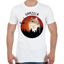 PRINTFASHION Hamzilla - Férfi póló - Fehér férfi póló