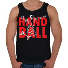 PRINTFASHION Handball - Man - Férfi atléta - Fekete