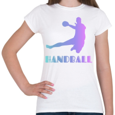 PRINTFASHION Handball - Női póló - Fehér női póló