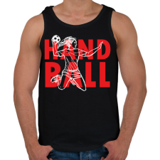 PRINTFASHION Handball - Woman - Férfi atléta - Fekete atléta, trikó
