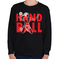 PRINTFASHION Handball - Woman - Gyerek pulóver - Fekete