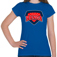 PRINTFASHION HANGA - Női póló - Királykék