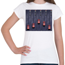 PRINTFASHION Hangmérnök - Női póló - Fehér