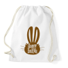 PRINTFASHION Happy Easter - Nyúlfej - Sportzsák, Tornazsák - Fehér