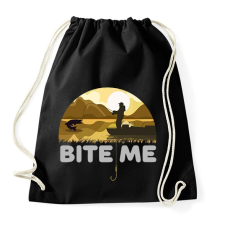 PRINTFASHION Harapj a csalira! - Sportzsák, Tornazsák - Fekete tornazsák