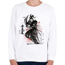 PRINTFASHION harcos - Gyerek pulóver - Fehér gyerek pulóver, kardigán