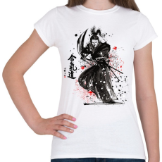 PRINTFASHION harcos - Női póló - Fehér