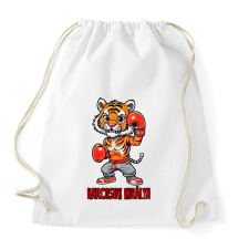 PRINTFASHION Harcosok királya - Sportzsák, Tornazsák - Fehér tornazsák