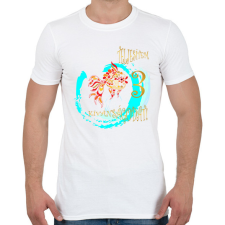 PRINTFASHION Három kívánság - Férfi póló - Fehér férfi póló