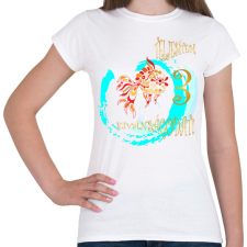 PRINTFASHION Három kívánság - Női póló - Fehér női póló