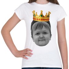 PRINTFASHION Hasbulla KING - Női póló - Fehér női póló