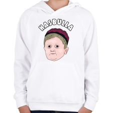 PRINTFASHION Hasbulla TIK TOK - Gyerek kapucnis pulóver - Fehér gyerek pulóver, kardigán