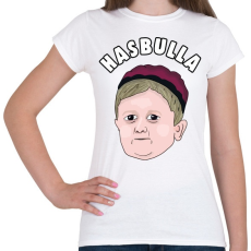 PRINTFASHION Hasbulla TIK TOK - Női póló - Fehér